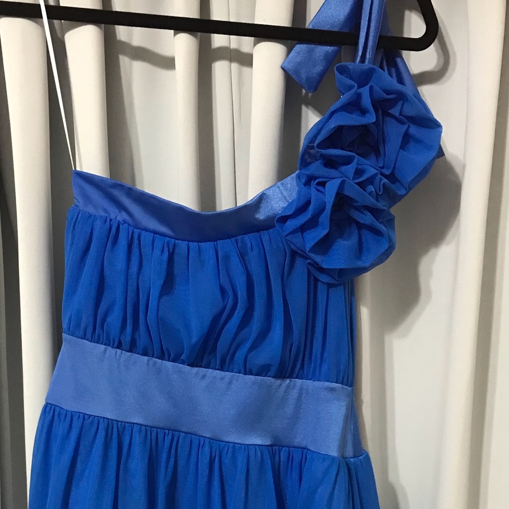 Blue dress